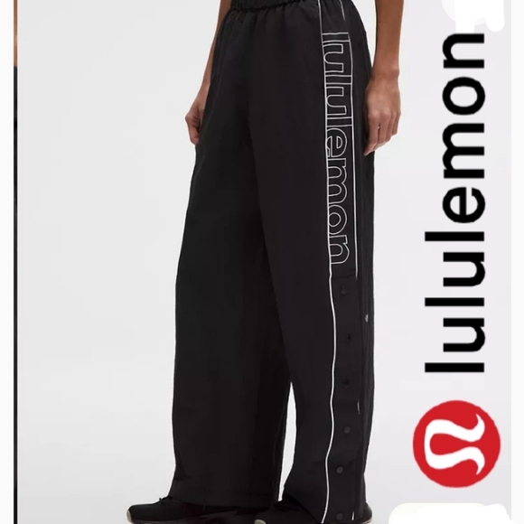 lululemon athletica Pants - NWT Lululemon Crinkle Nylon Mid-Rise Track Pant
Wordmark
